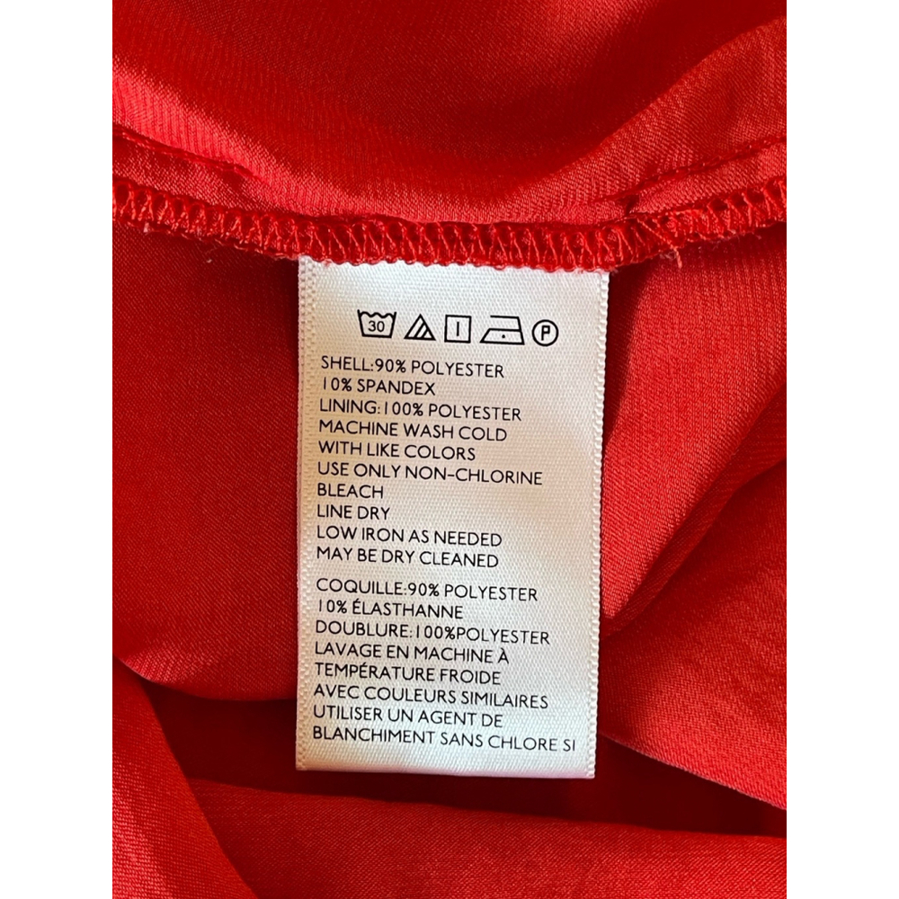 Urban Outfitters Midi Dress Size Medium Red - Picture 4 of 5